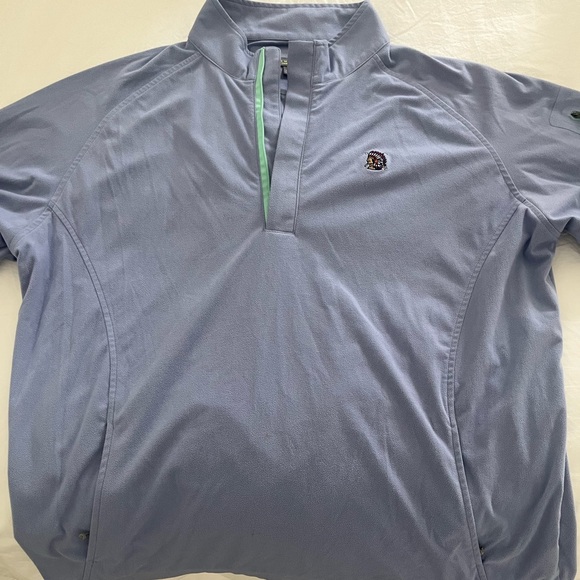 Peter Millar 1/4 zip fleece- Shinnacock logo (XL) - Picture 1 of 3